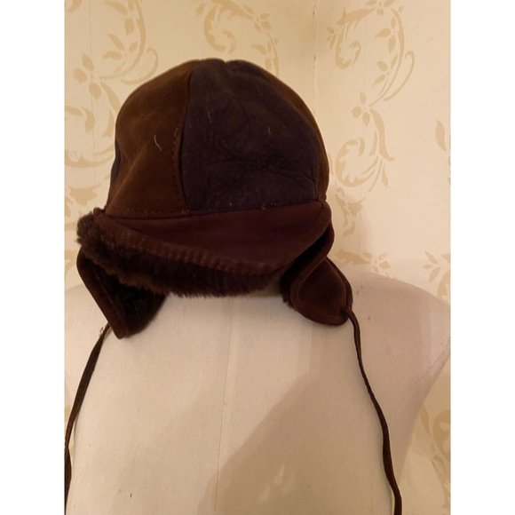 100% Shearling Multi Colored Hat Small - Picture 1 of 5